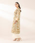 Women's Pret Zari Lawn Multi Embroidered A-Line Shirt